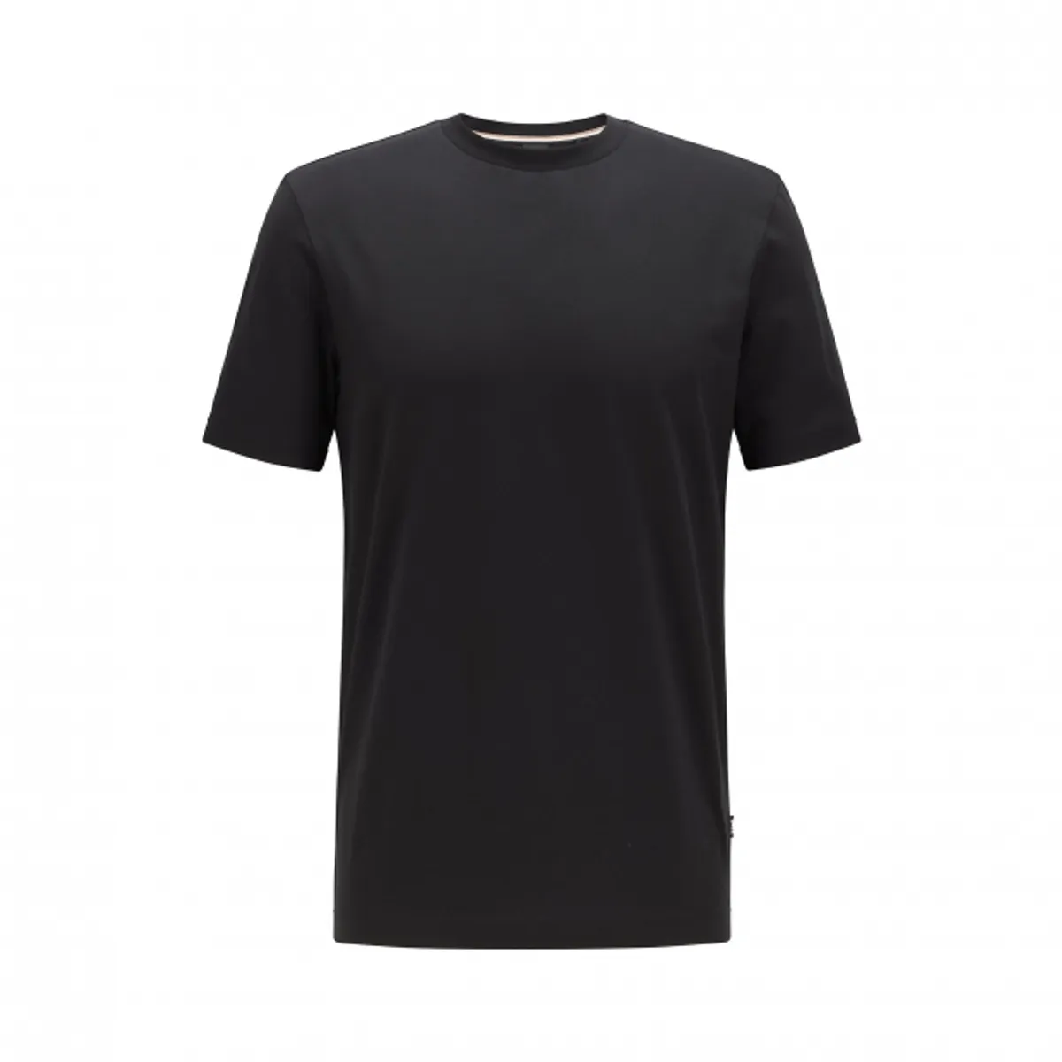 BOSS kortærmet t-shirt i sort til herre| Casual fit |