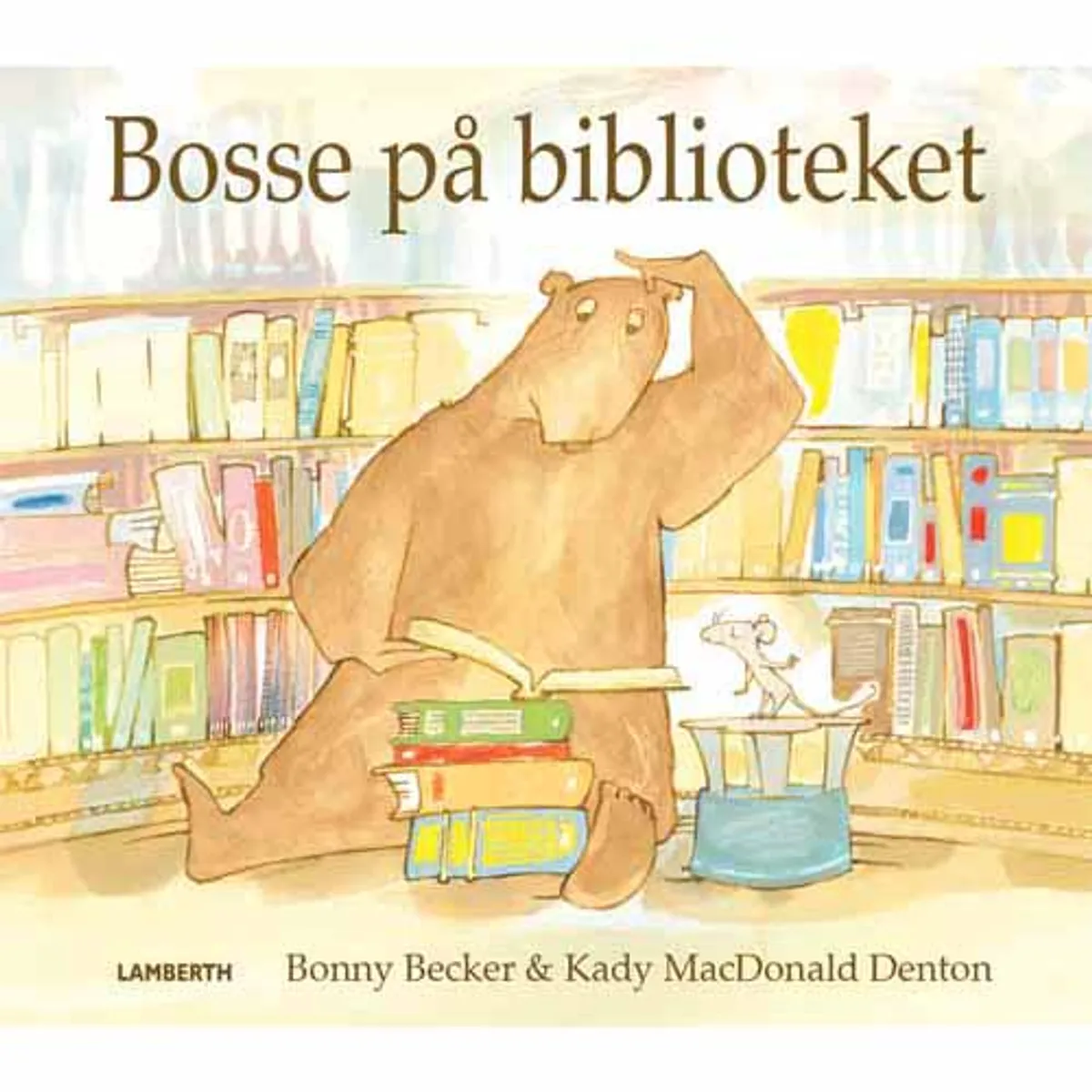 Bosse på biblioteket