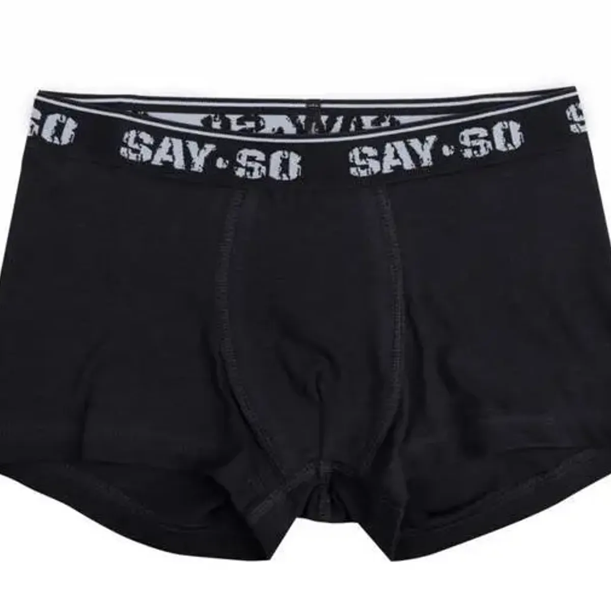 Boxershorts say so i sort bomuld