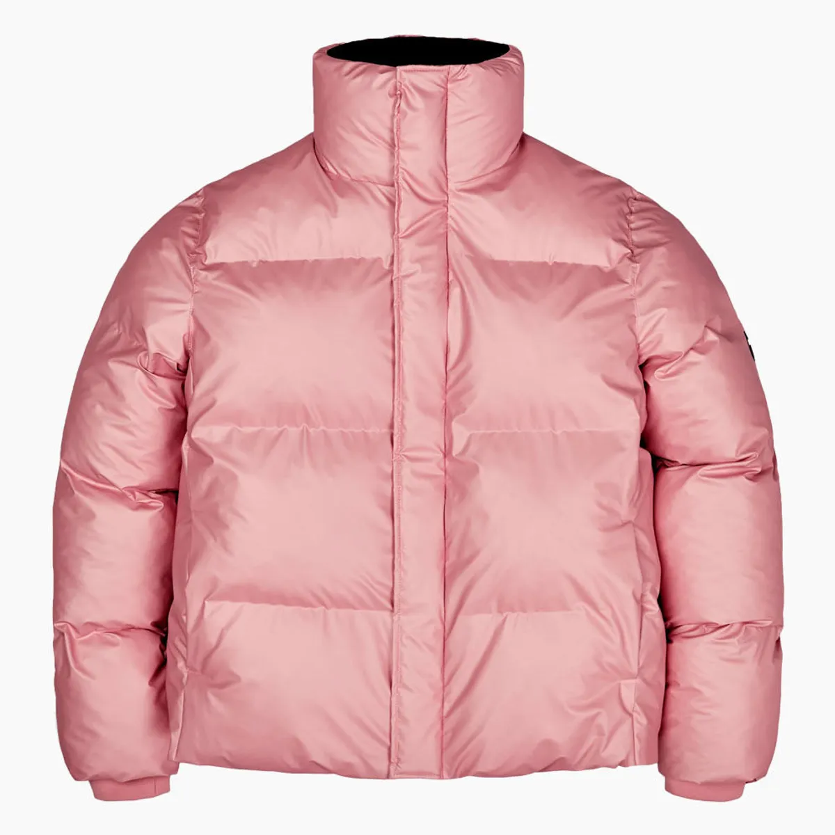 Boxy Puffer Jacket - Pink Sky - Rains - Pink L