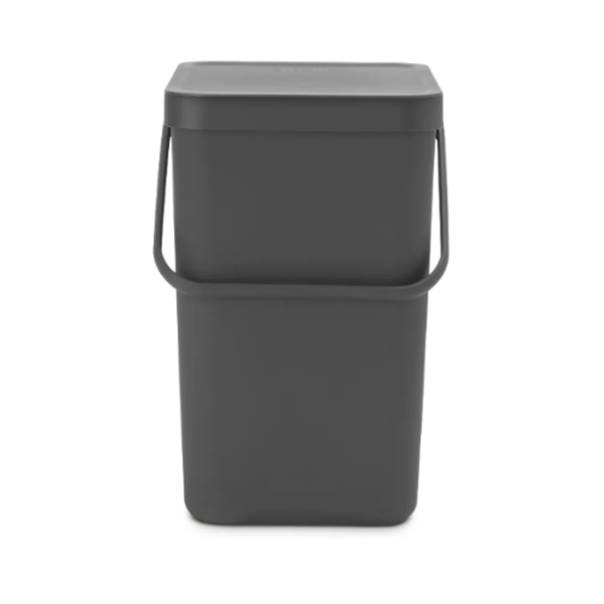 Brabantia Affaldsspand med låg | 25 Liter | Sort