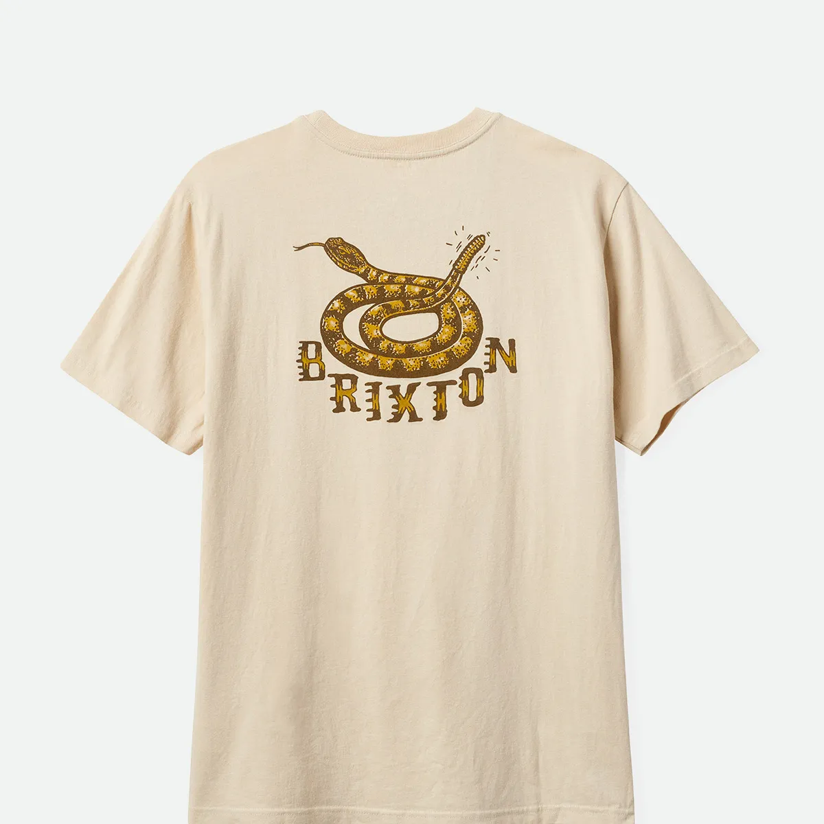 Brixton Homer Kortærmet T-Shirt Cream