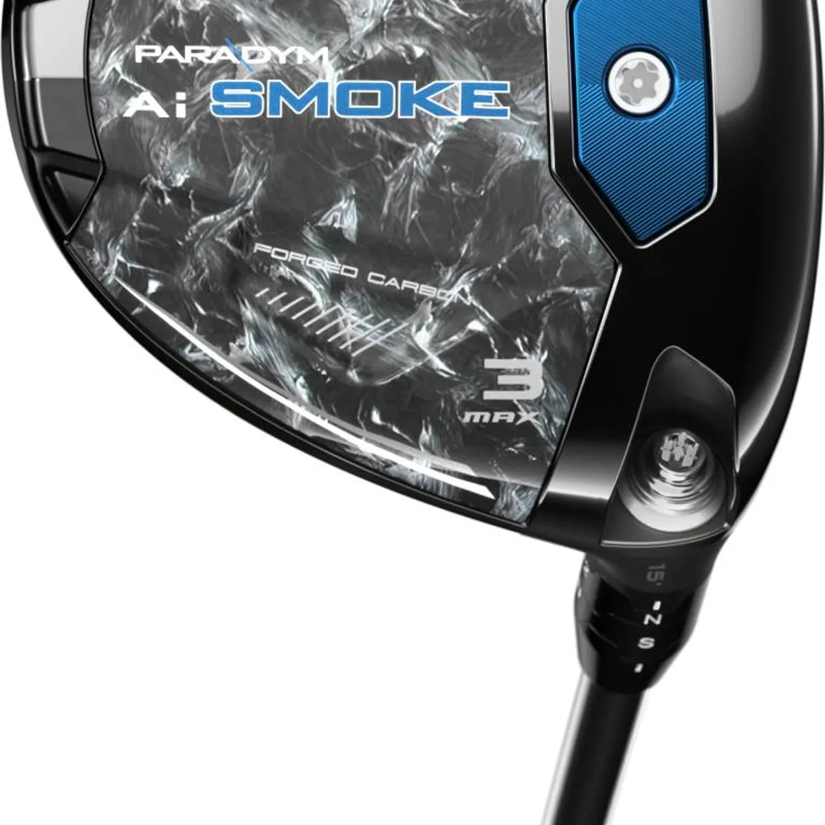 Callaway Paradym Ai Smoke Max Herre Fairwaykølle - Sort - Højre - 15.0° (3 Kølle) - Mitsubishi Chemical Tensei AV Blue 75 (2024) Stiff Grafit