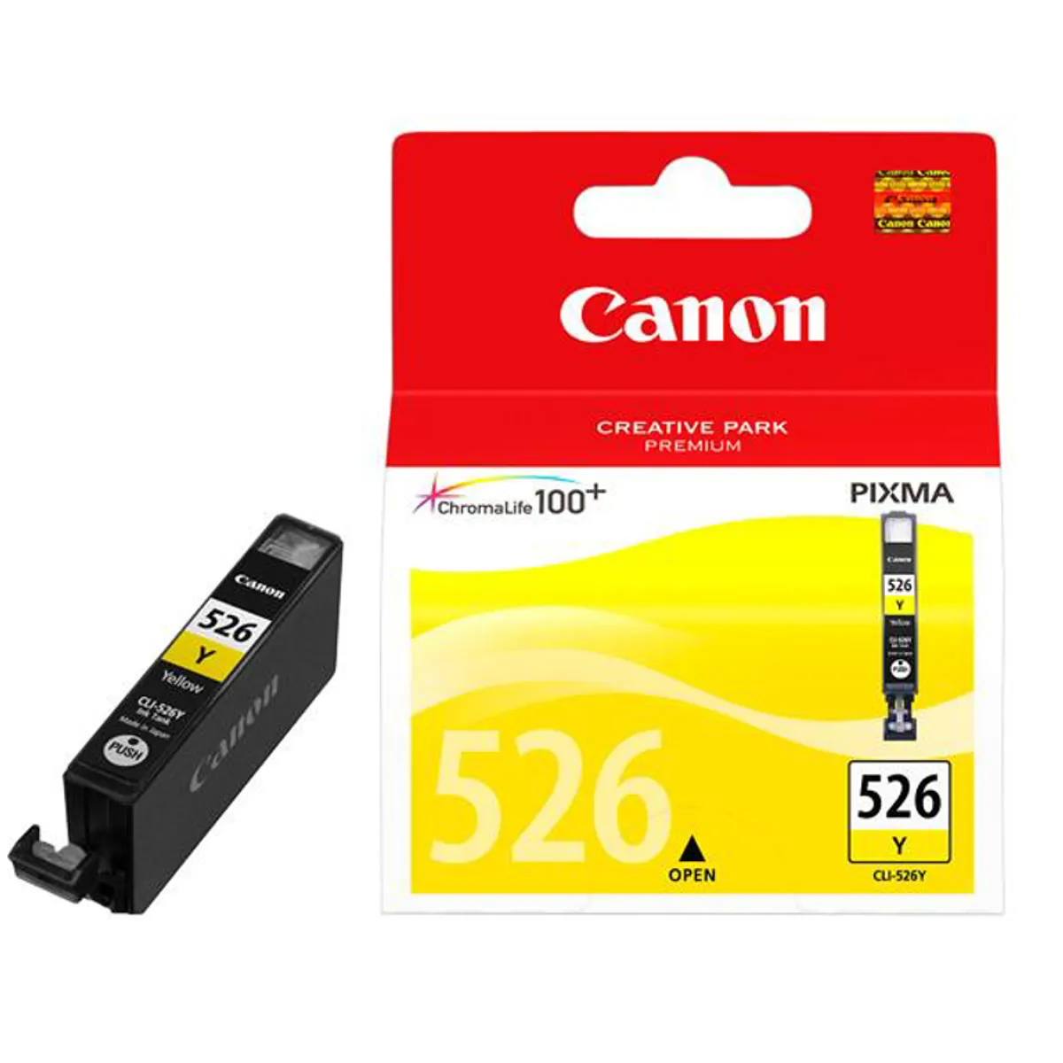 Canon Blæk Cli-526 Y Yellow