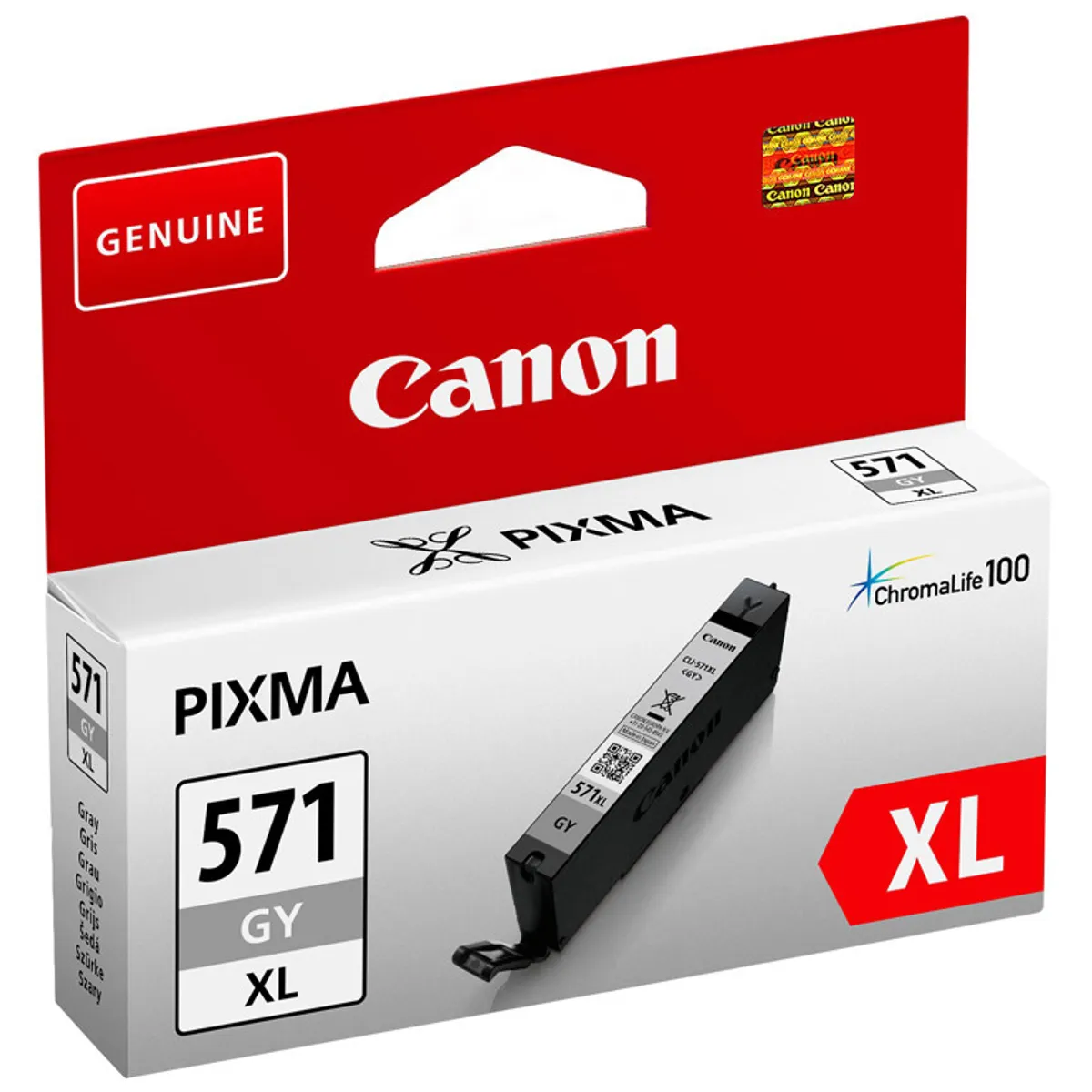 Canon Blæk Cli-571xl GY Grey