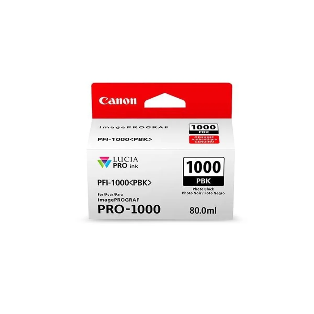 Canon Blæk Pfi-1000 PBK Photo Sort