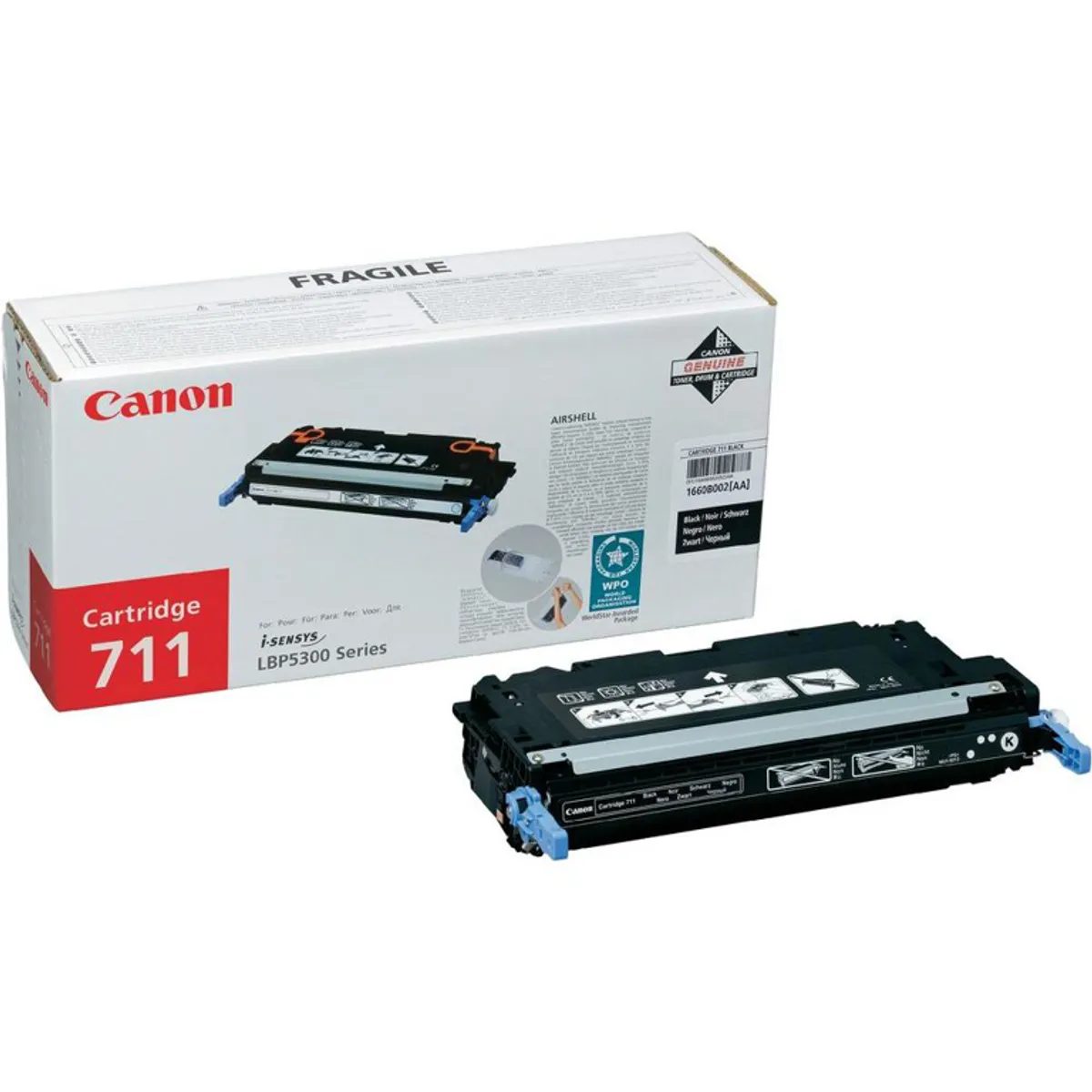 Canon Toner 711 Sort