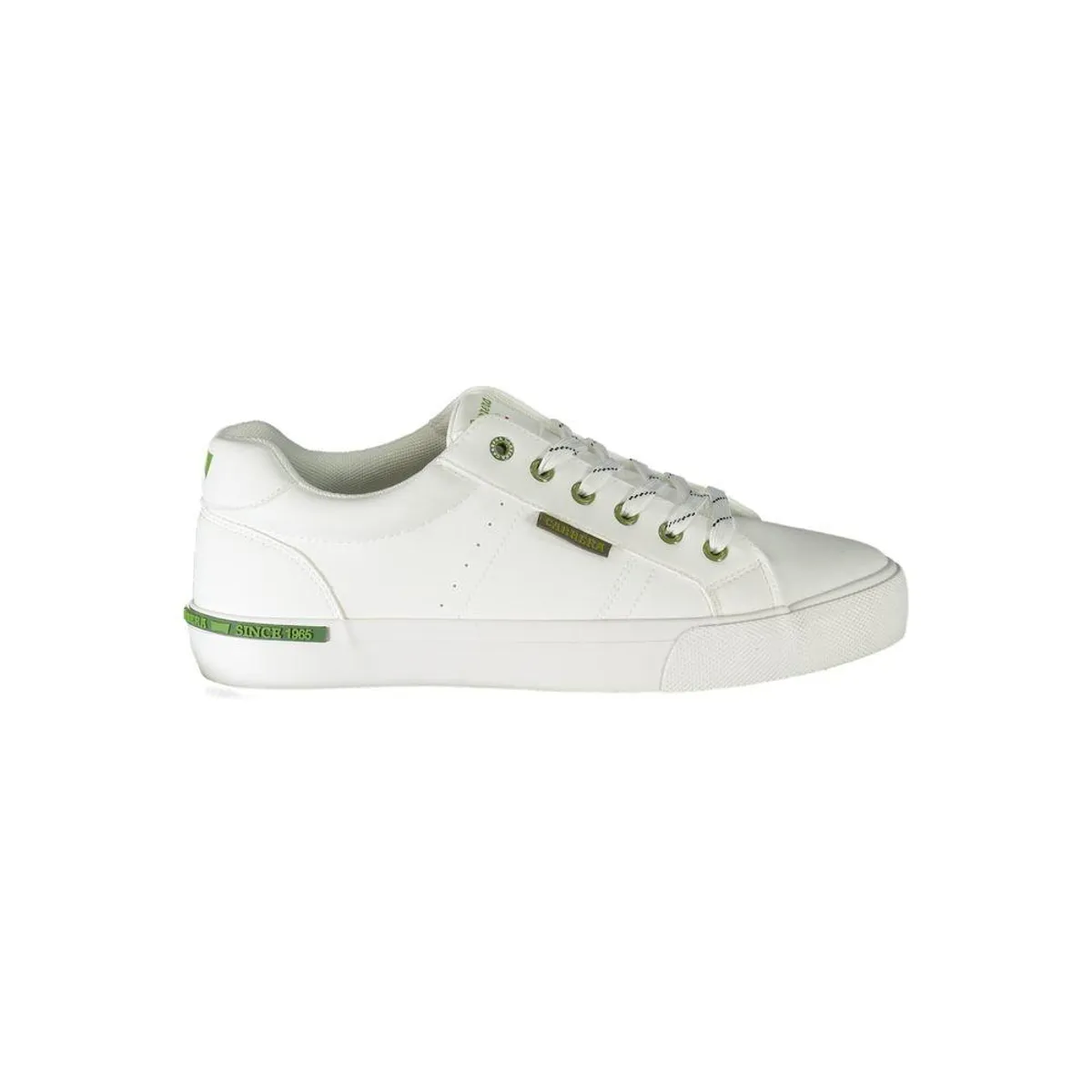 Carrera White Polyester Sneakers