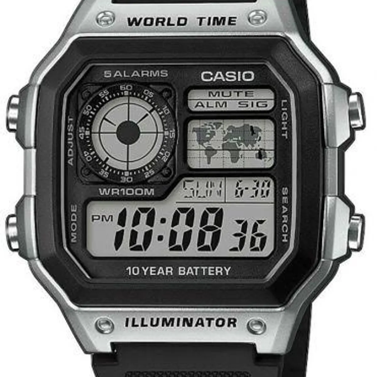 Casio Classic AE-1200WH-1CVEF Unisexur