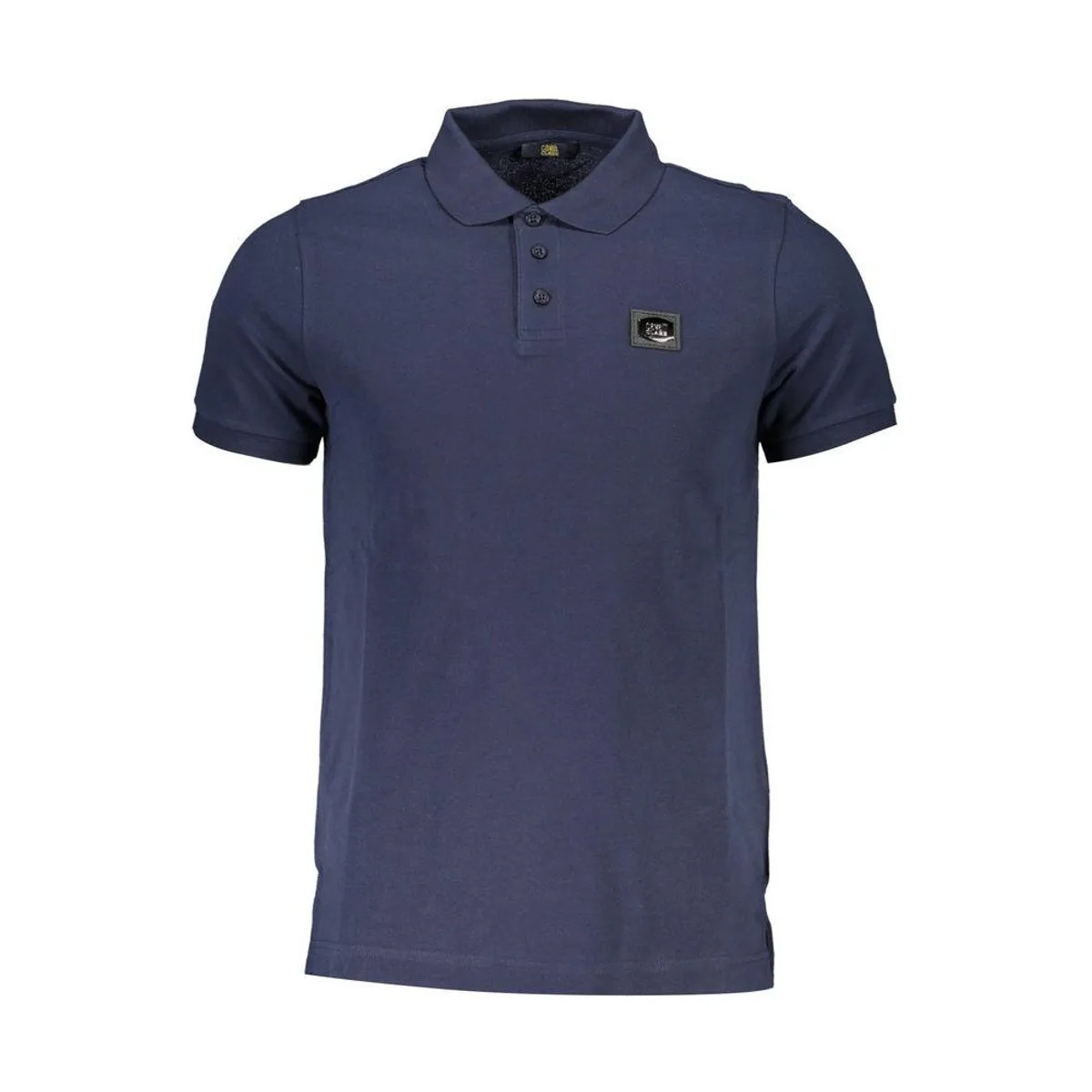 Cavalli Class Blå Bomuld Polo Shirt