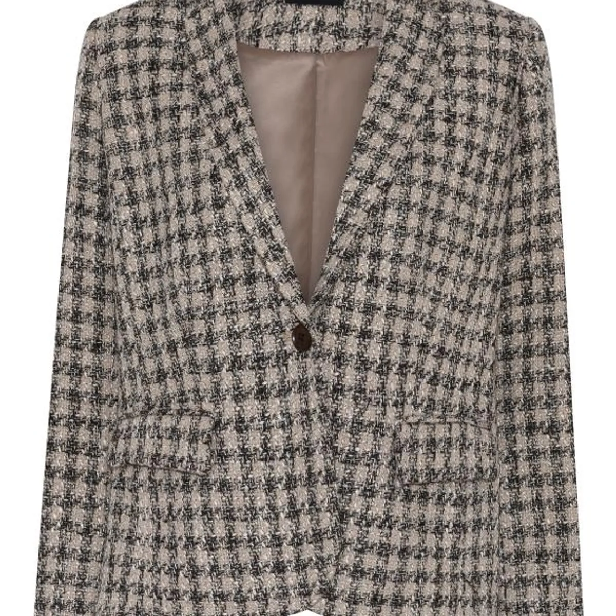 Cero boucle blazer - Ternet Brun/Beige