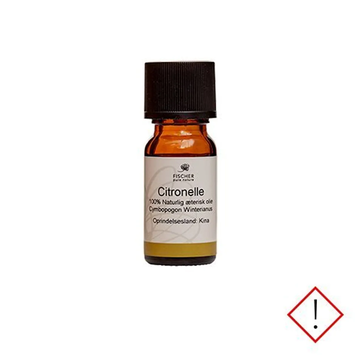 Citronelleolie æterisk - 10 ml.