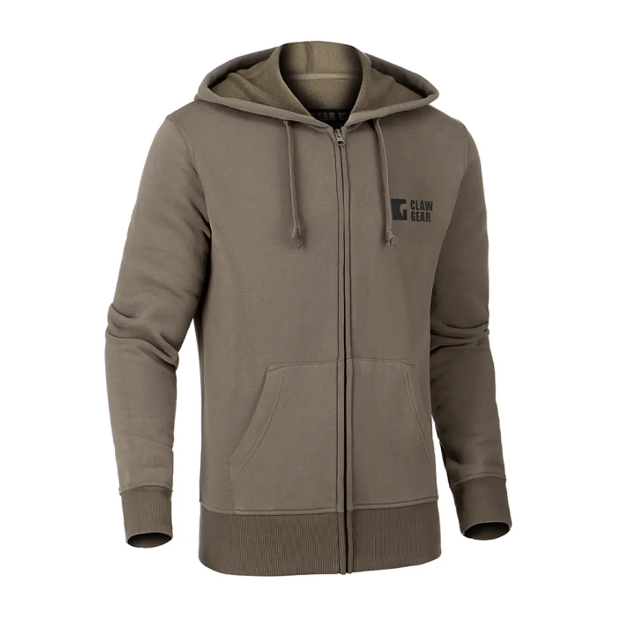 ClawGear CG Logo Zip Hoodie - RAL7013 - 46R = 30/32