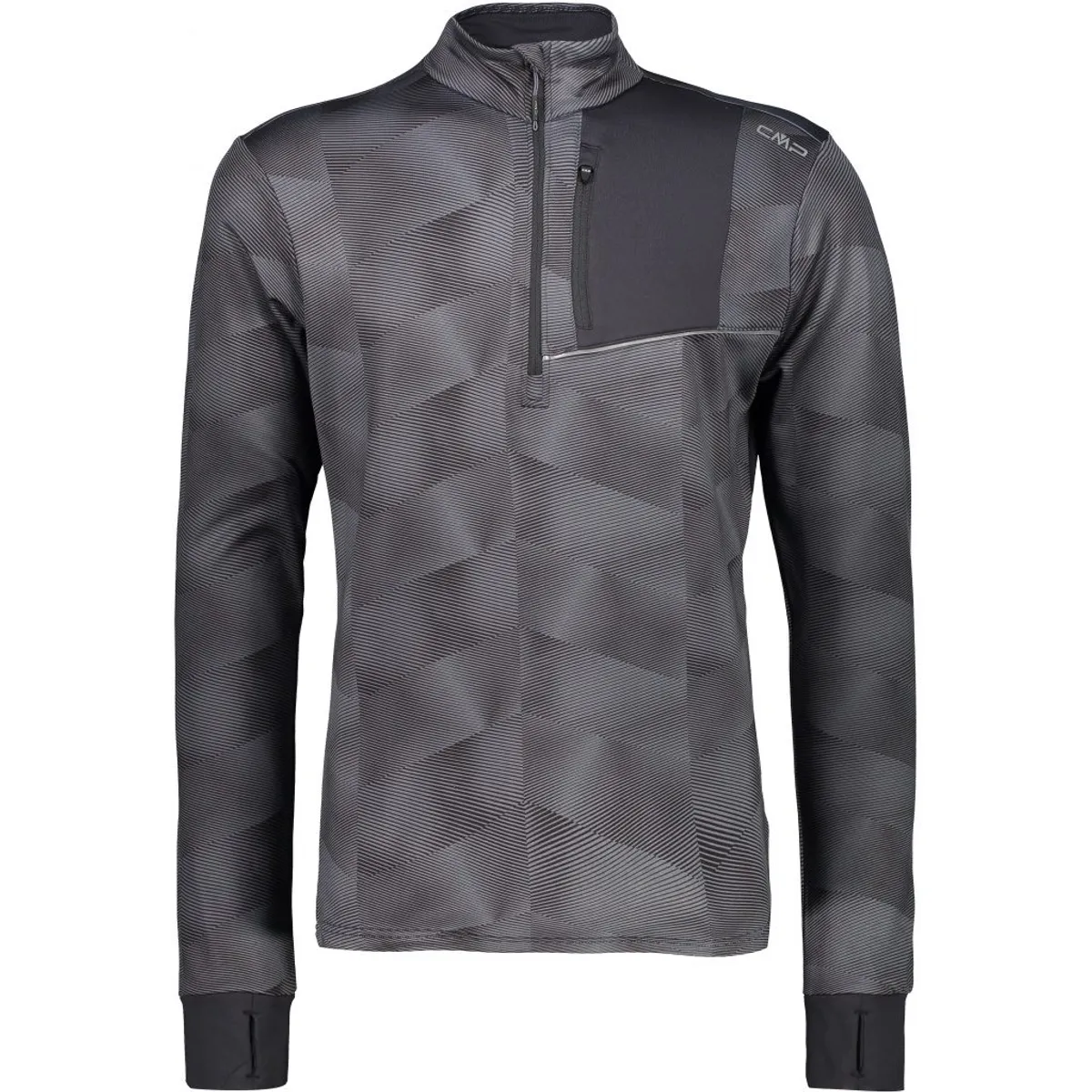 Cmp Functional Midlayer Herre (Farve: Grå, Størrelse: 50)