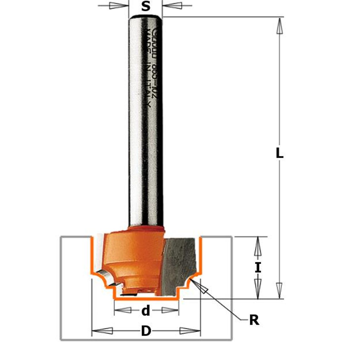 CMT Radieplatte 16x17,5x2 R3