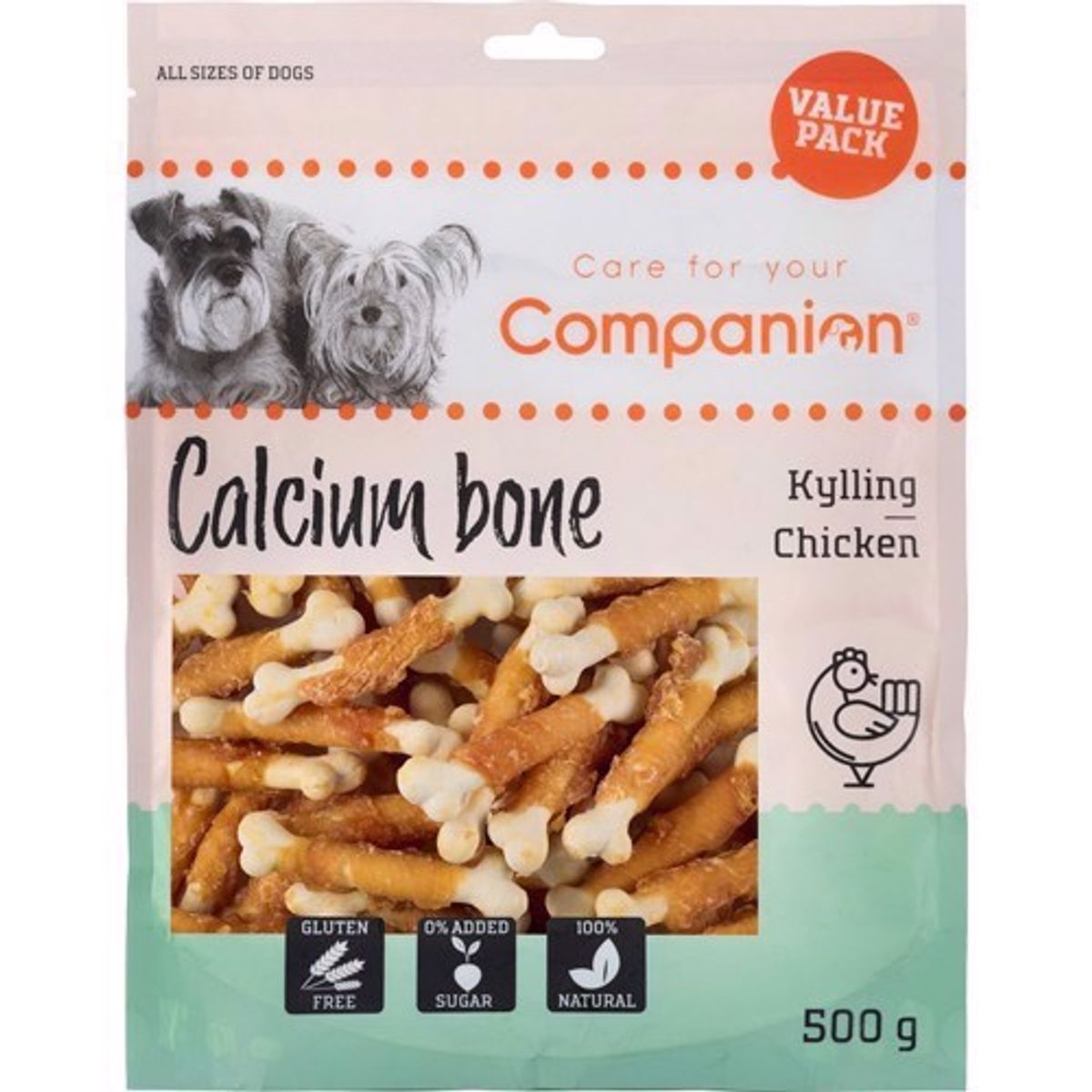 Companion Chicken Calcium Bone, 500g