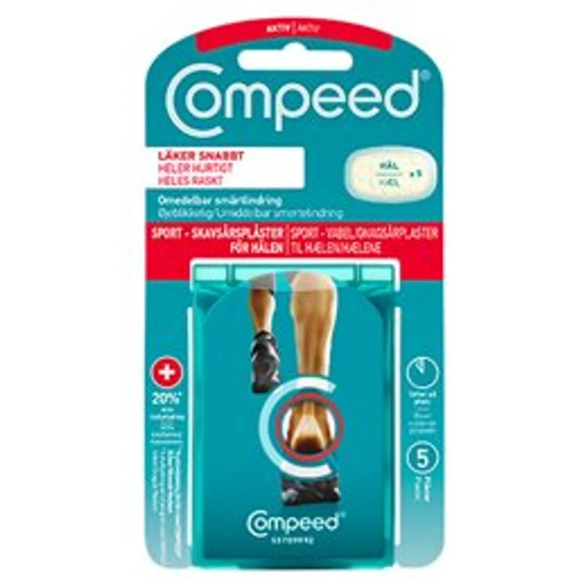 Compeed Sport 5 stk - 5stk.