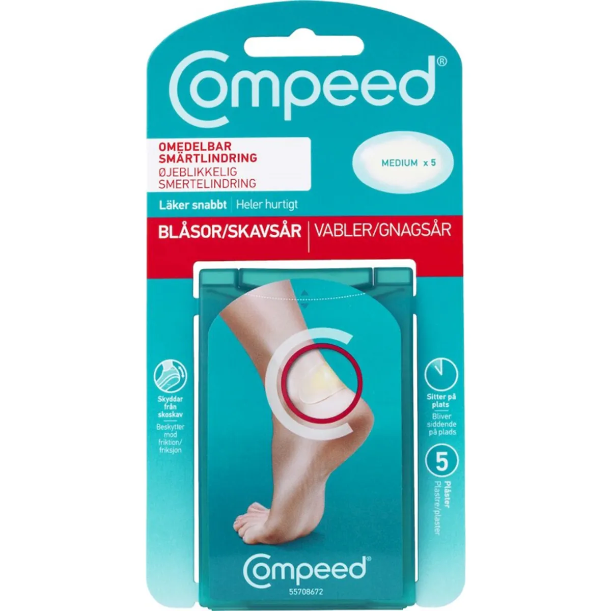 Compeed - Vabel Medium - 5 stk.