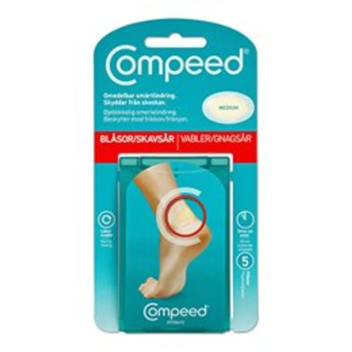 Compeed vabel plaster medium 5 stk