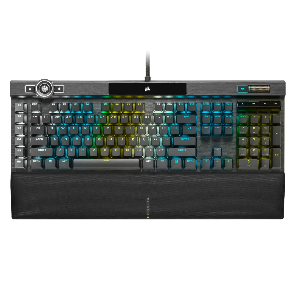 CORSAIR - Gaming K100 RGB Optical-Mechanical Keyboard