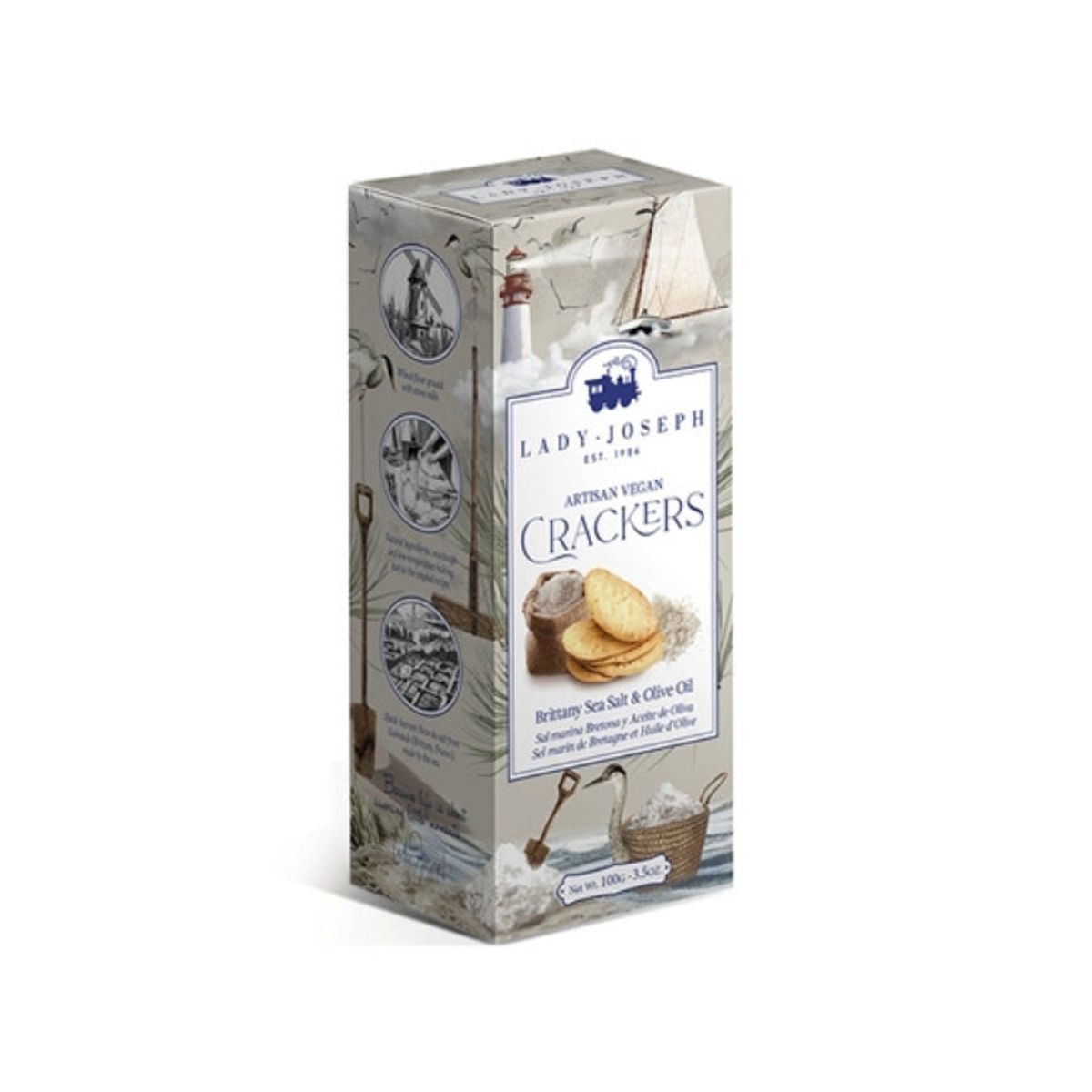 Crackers - Havsalt fra Bretagne