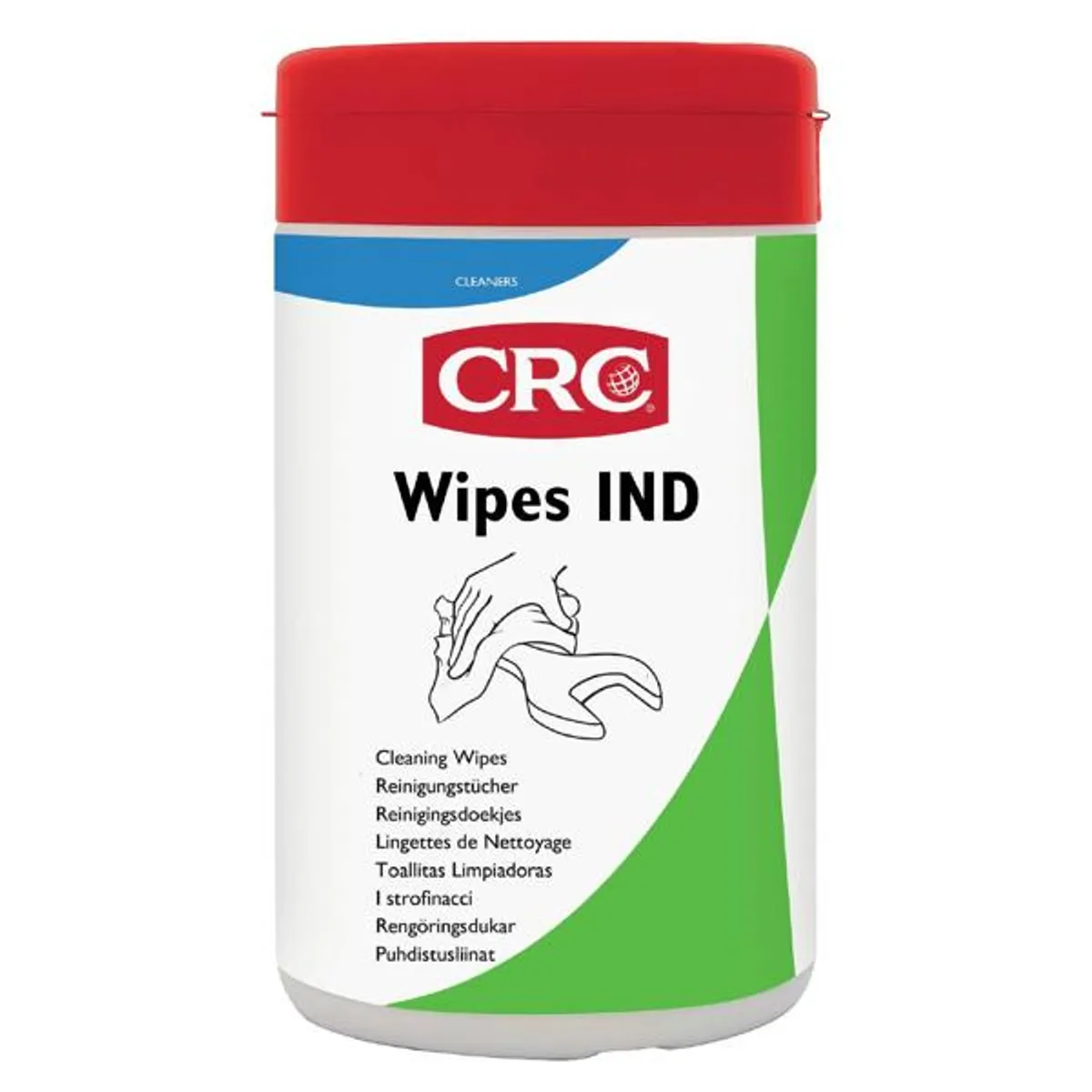 CRC Rengøring wipes IND 50 stk i dispenser