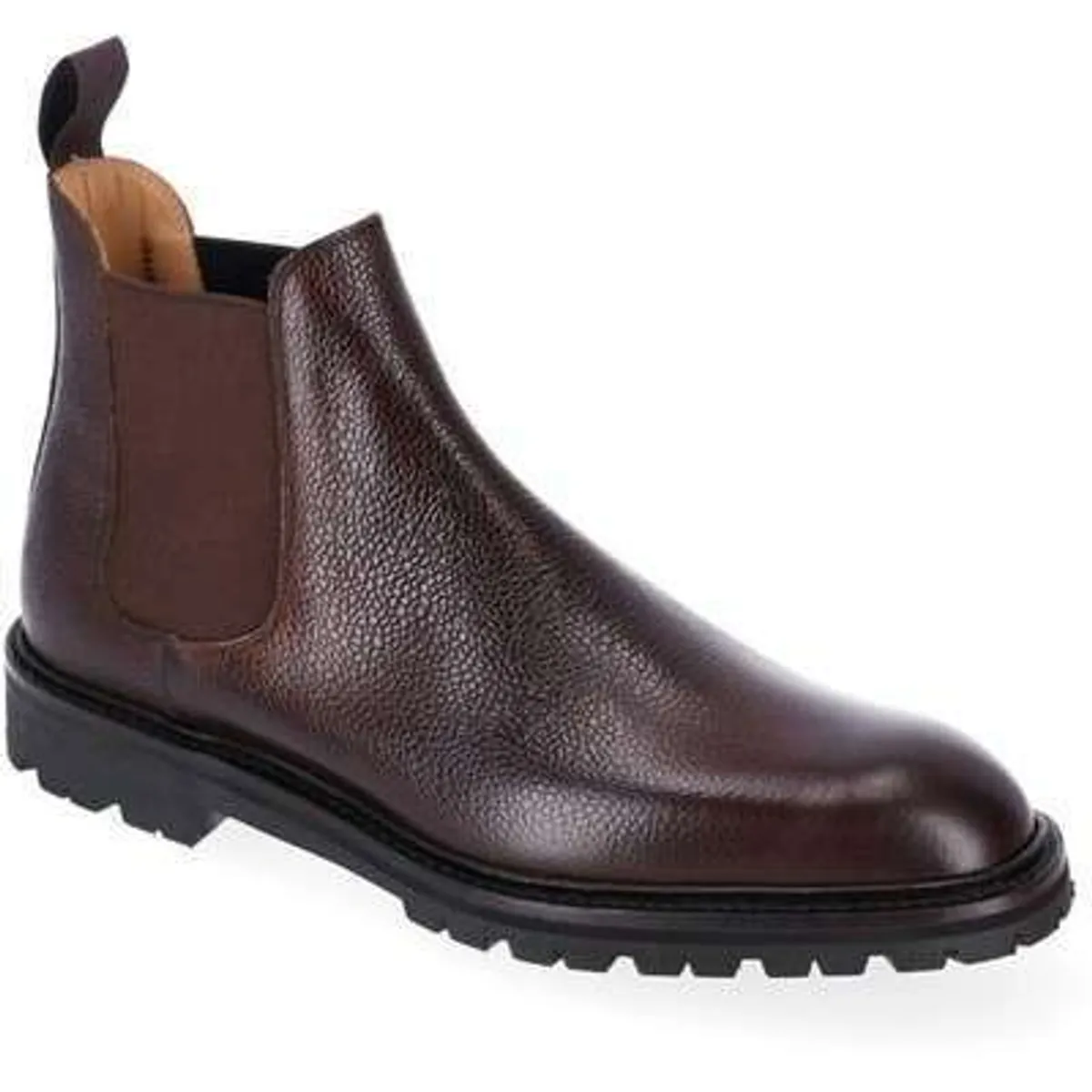 Crockett & Jones Chelsea 11 mørk brun skotsk korn