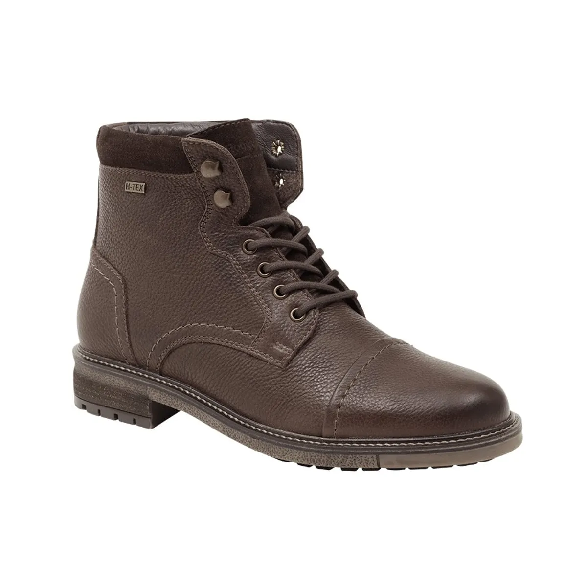 Cruden Country Lace Boot læderstøvle, brun - 47