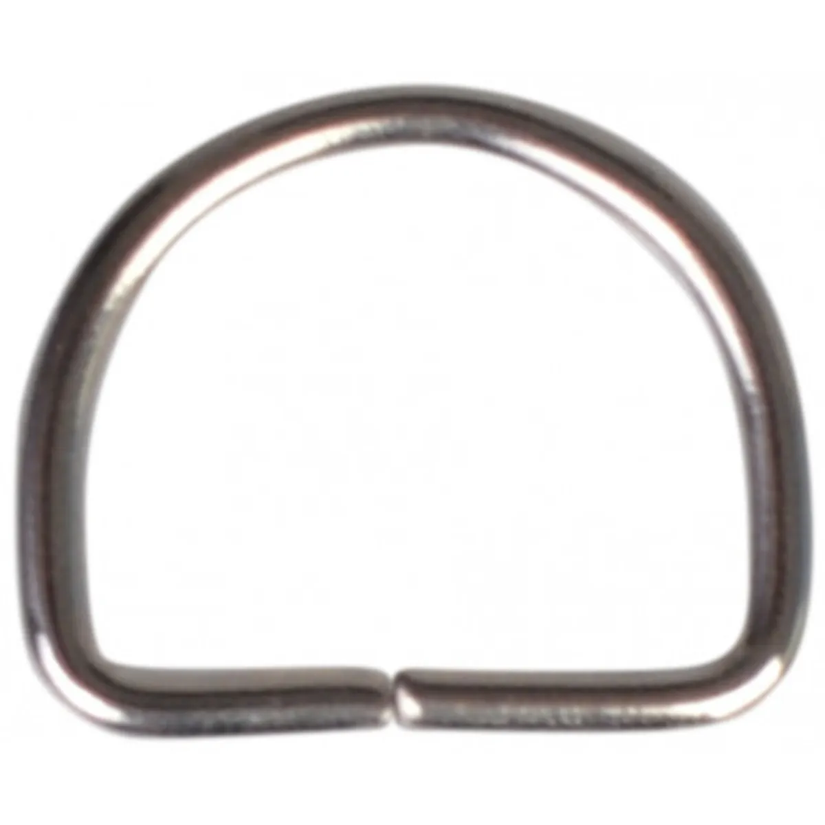 D-Ring Nikkel 20mm - 1 stk