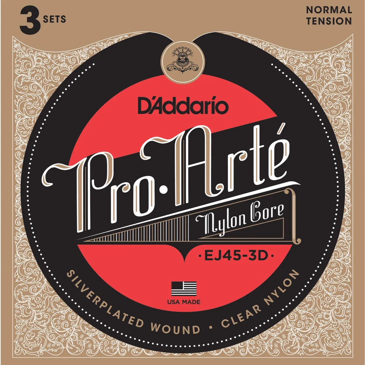 D'Addario EJ45-3D