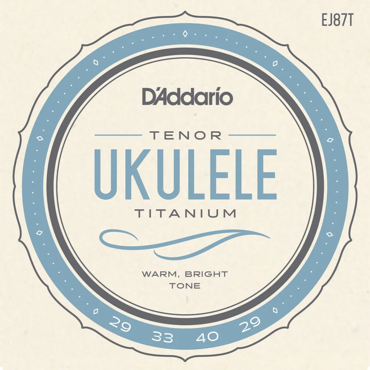 D'Addario EJ87T Tenor Ukulelestrenge Titanium