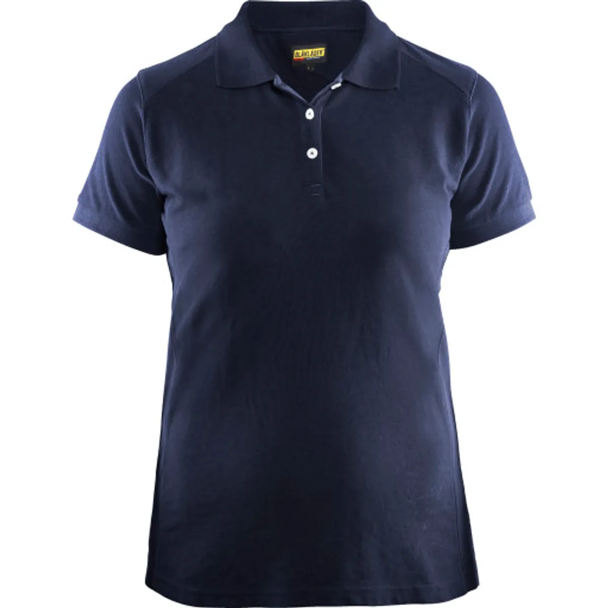 DAME POLOSHIRT MARINEBLÅ XXL