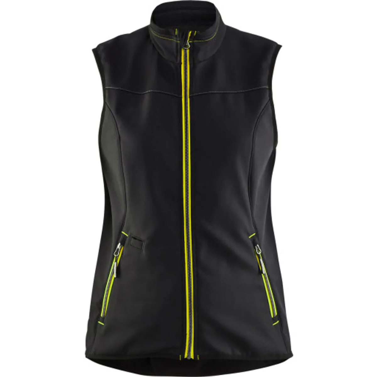 DAME SOFTSHELL VEST SORT/HIGH