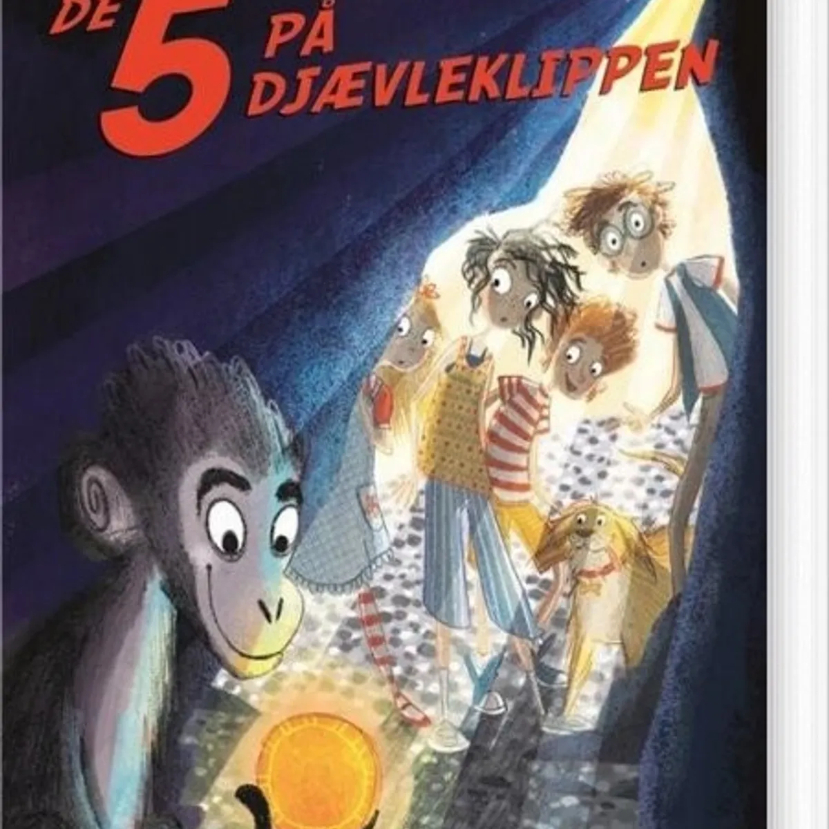 De 5 - Nr19 - De 5 På Djævleklippen - Enid Blyton - Bog