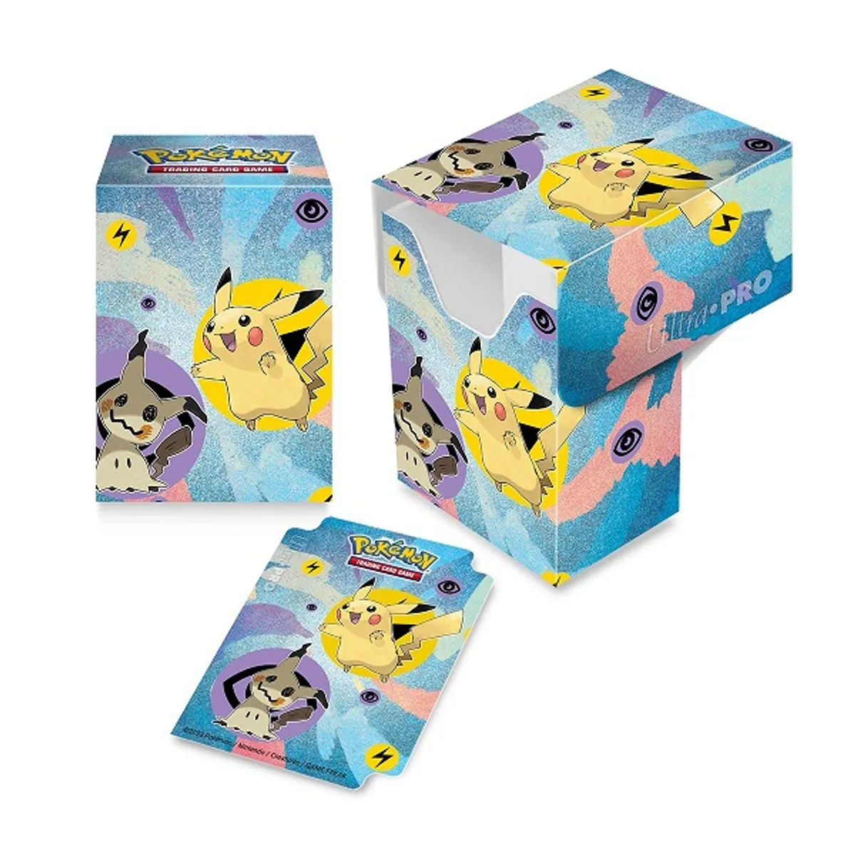 Deck Box - Pokemon: Pikachu & Mimikyu - Ultra Pro #16111