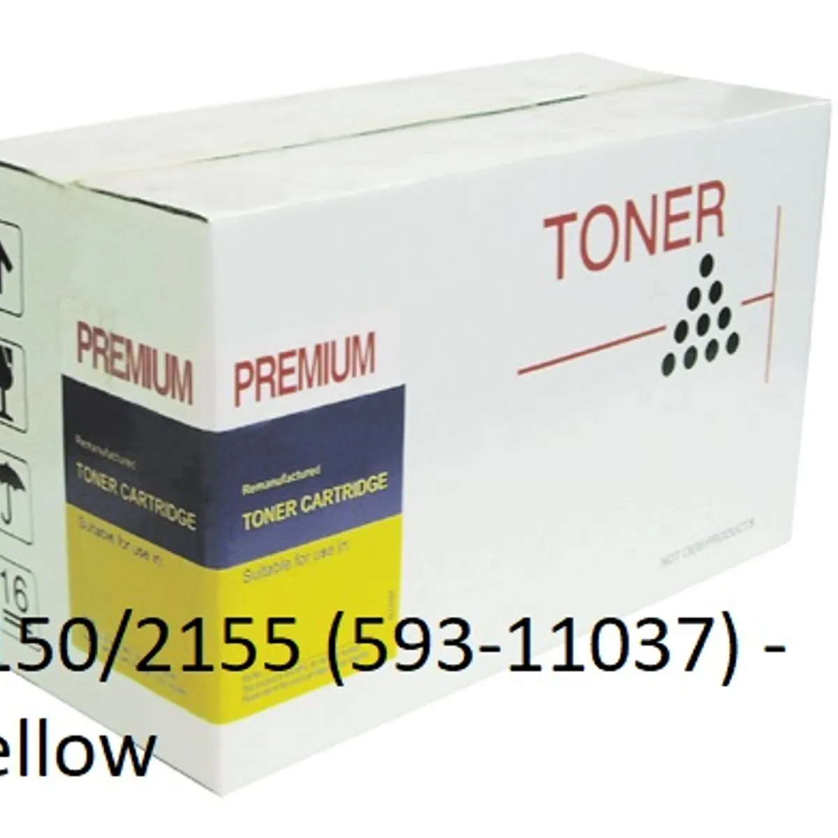 Dell 2150/2155 Yellow Toner Kompatibel