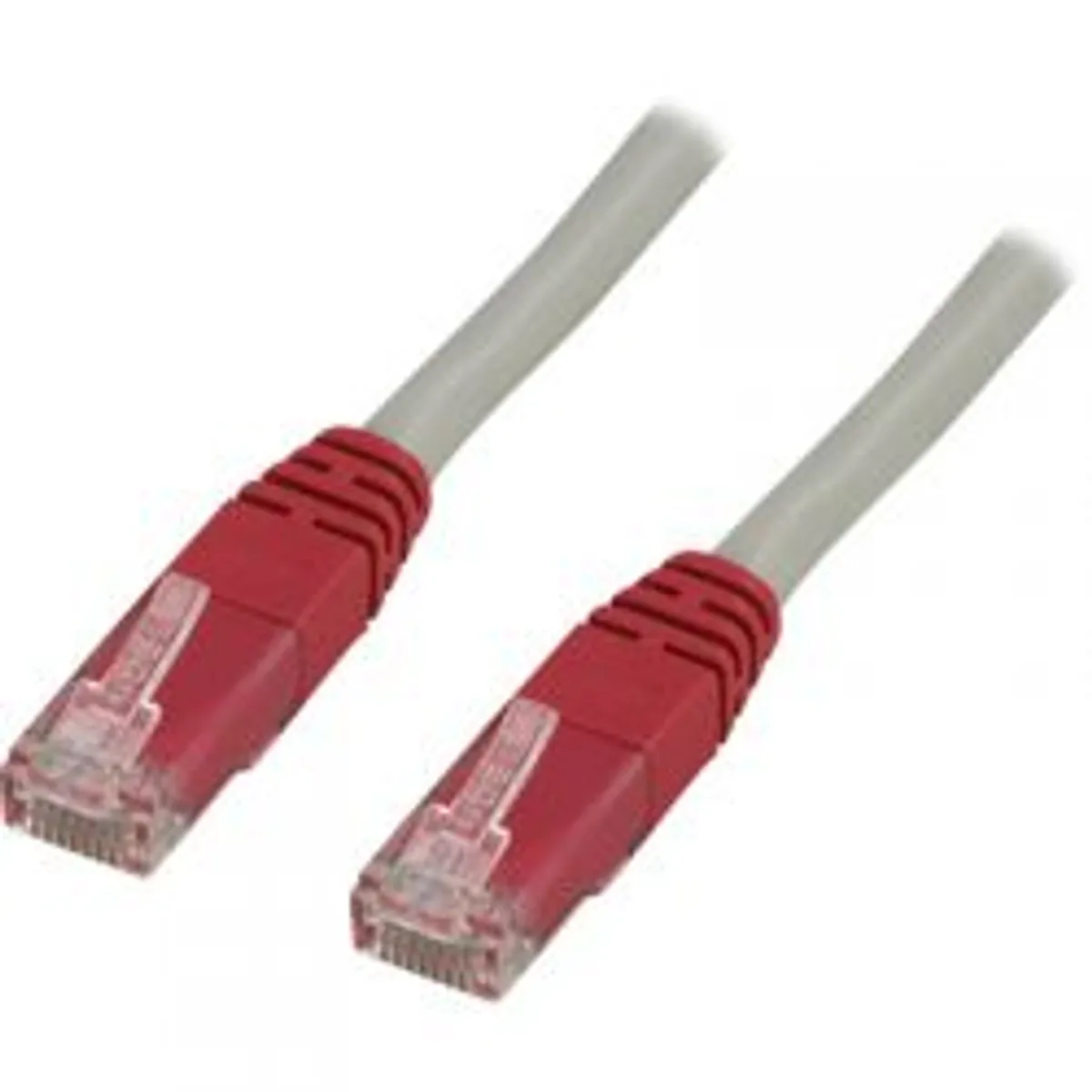 Deltaco U/utp Cat6 Patch Cable, Crossover, 1m - Ledning