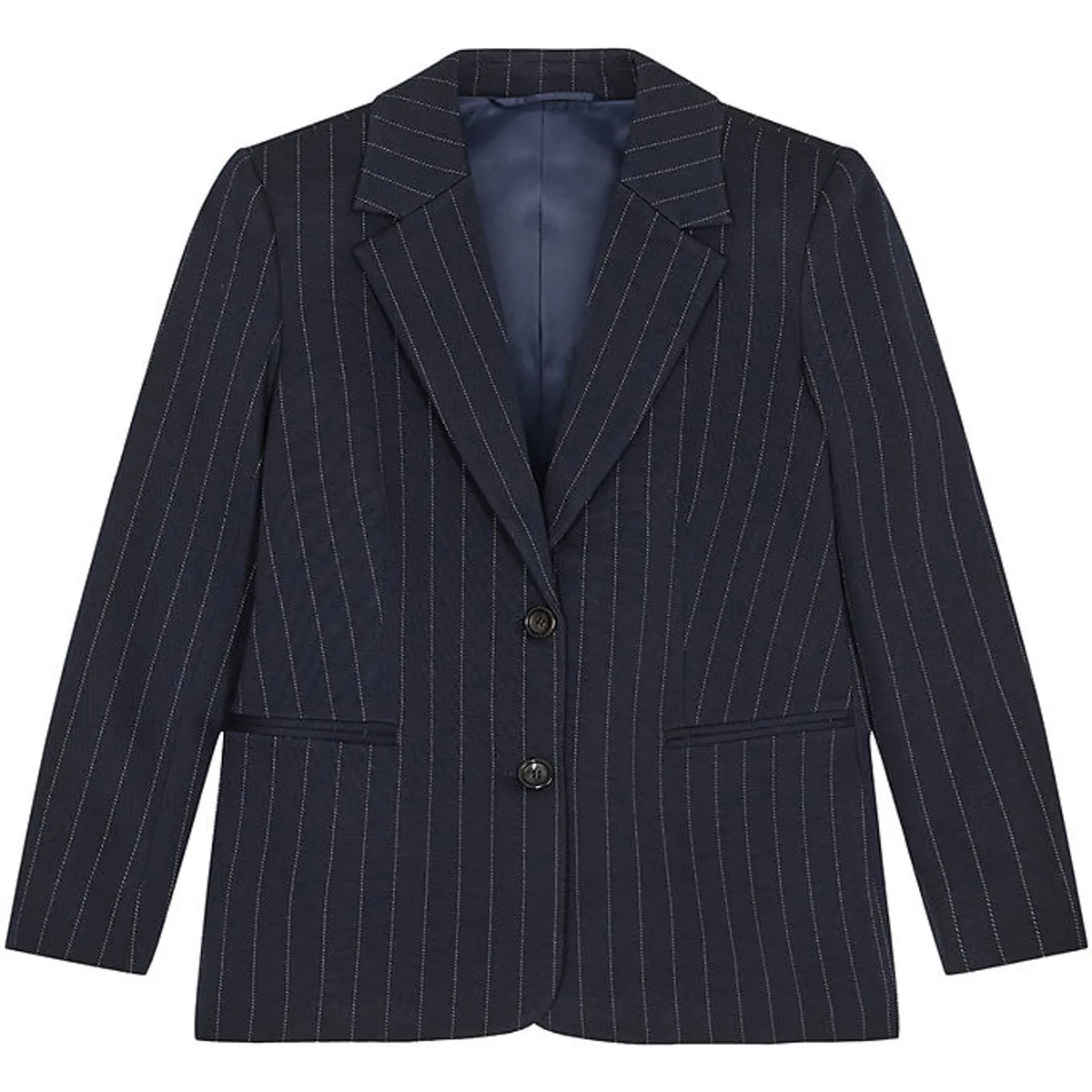 Designers Remix Blazer - Zoe - Navy/White Pinstripe