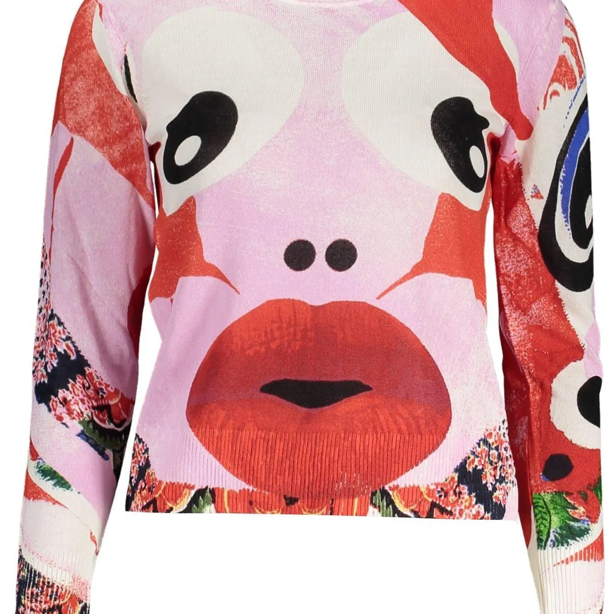 Desigual Pink Sweater