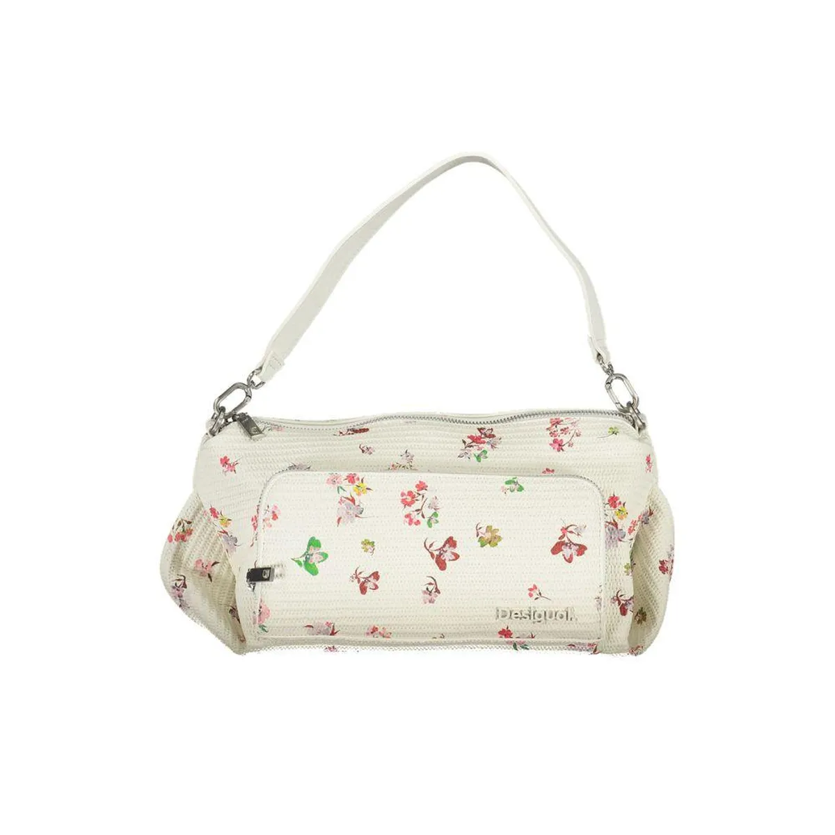 Desigual White Polyethylene Håndtaske