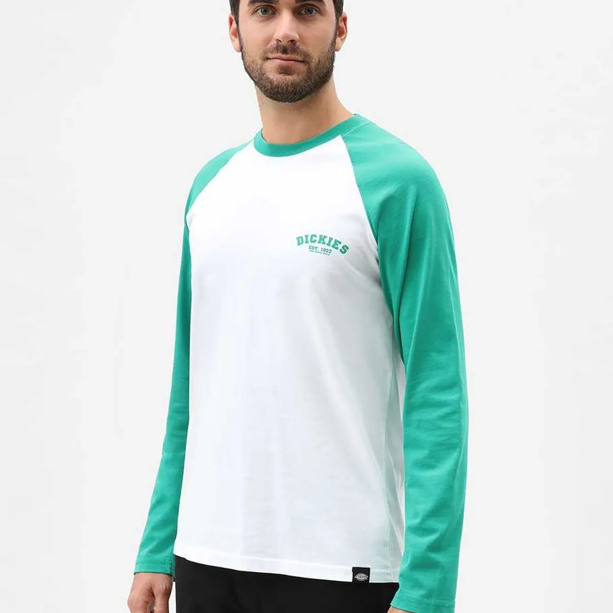 Dickies Baseball Langærmet T-shirt Emerald