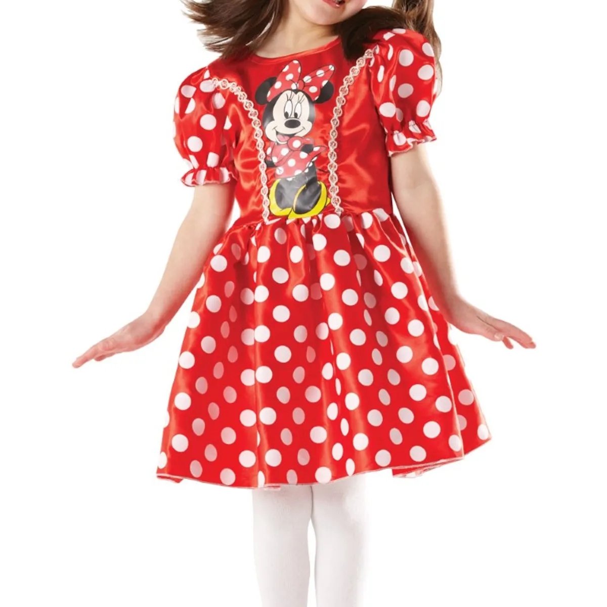 Disney Junior Minnie Mouse Classic Rød Kostume (3-9 år)(Str. 128/L)