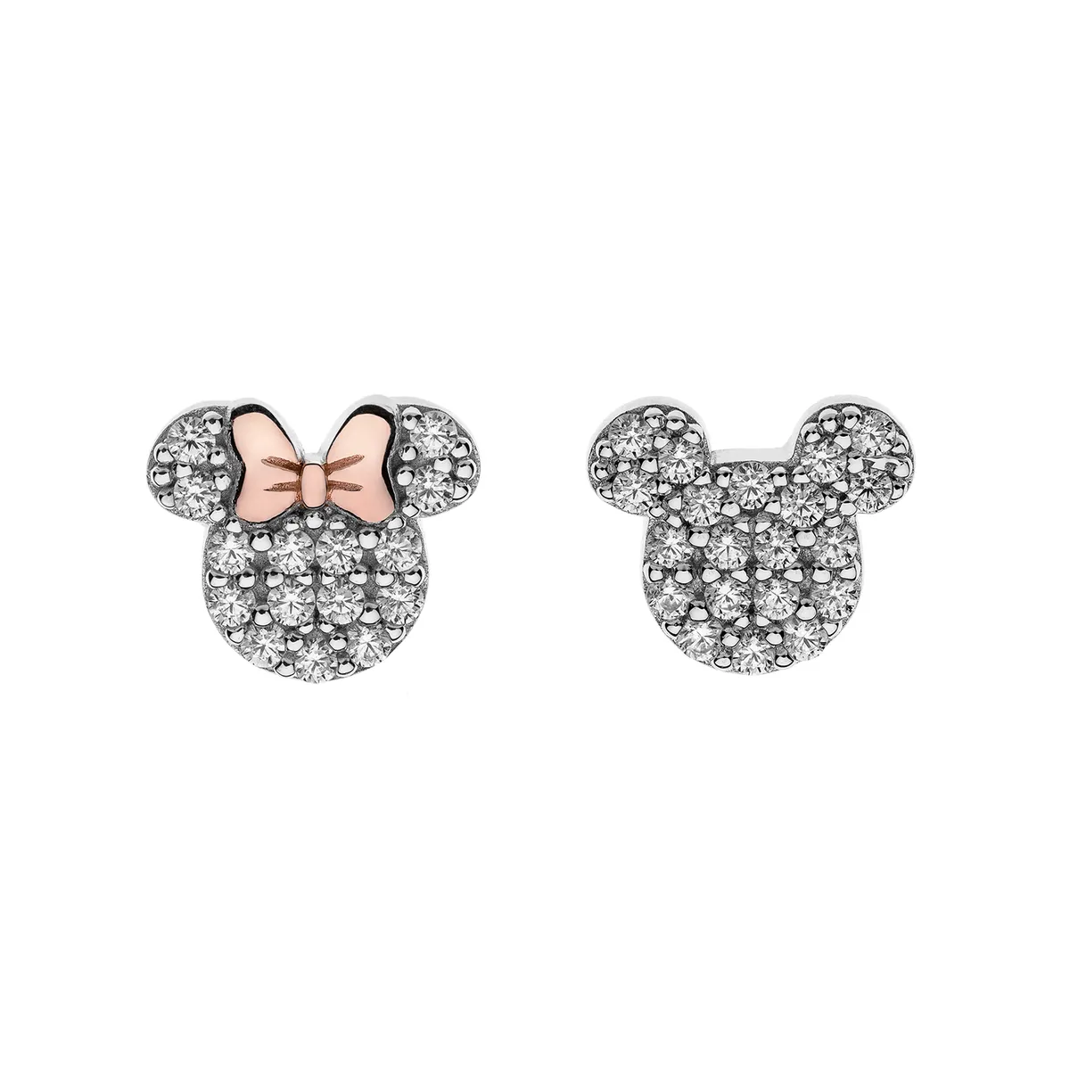 Disney Minnie og Micky Mouse Ørestikker Pavé