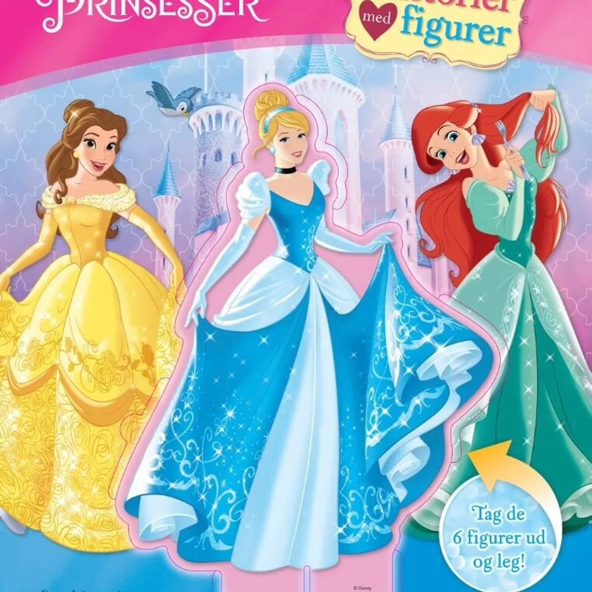 Disney Prinsesser - Historier Med Figurer - Diverse - Bog