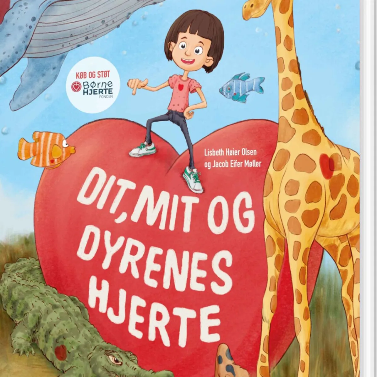 Dit, Mit Og Dyrenes Hjerte - Jacob Eifer Møller - Bog