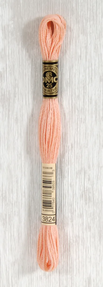 DMC Mouliné Spécial 25 Broderigarn - Farve 3824