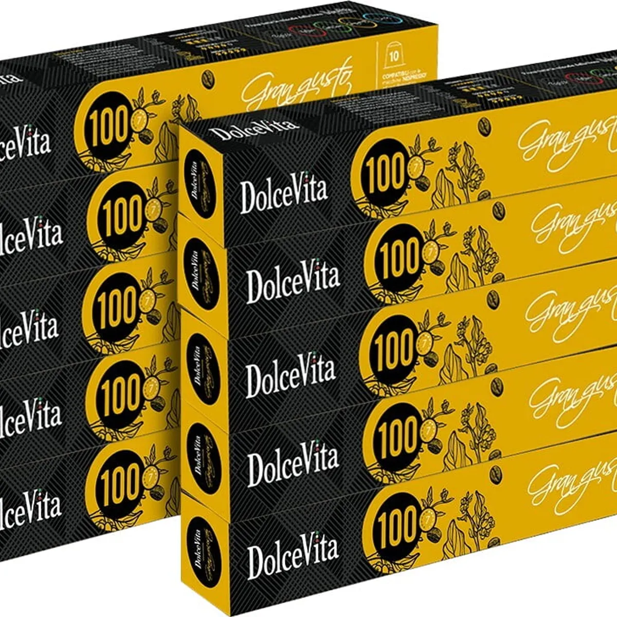 Dolce Vita - Gran Gusto (100 stk) - Kapsler til Nespresso