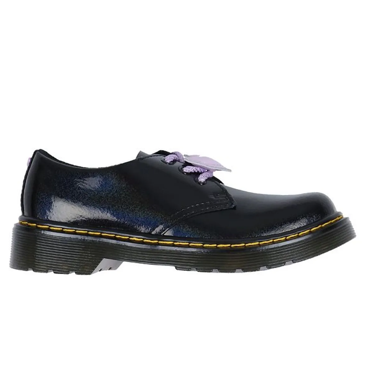 Dr. Martens Sko - 1461 J Galaxy Shimmer - Sort