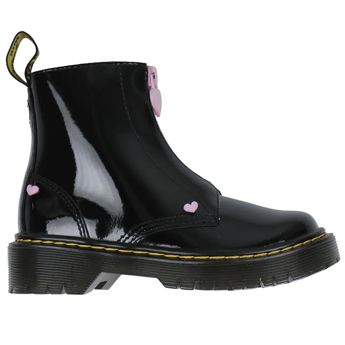 Dr. Martens Støvler - Bex Heart - Sort/Pale Pink