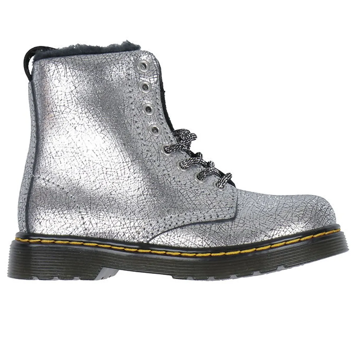 Dr. Martens Vinterstøvler - 1460 Serena J - Sølv